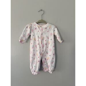 Kissy Kissy White Mermaid Castle One Piece Outfit Newborn